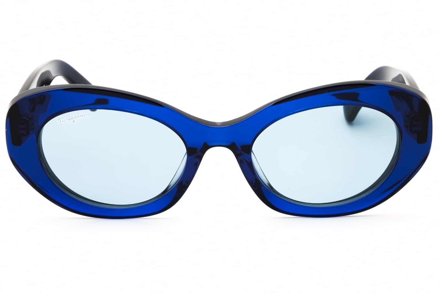 Salvatore Ferragamo Tortoise Frame Sunglasses with Blue Lenses Buy Salvatore Ferragamo Sf2011s Men main image 3