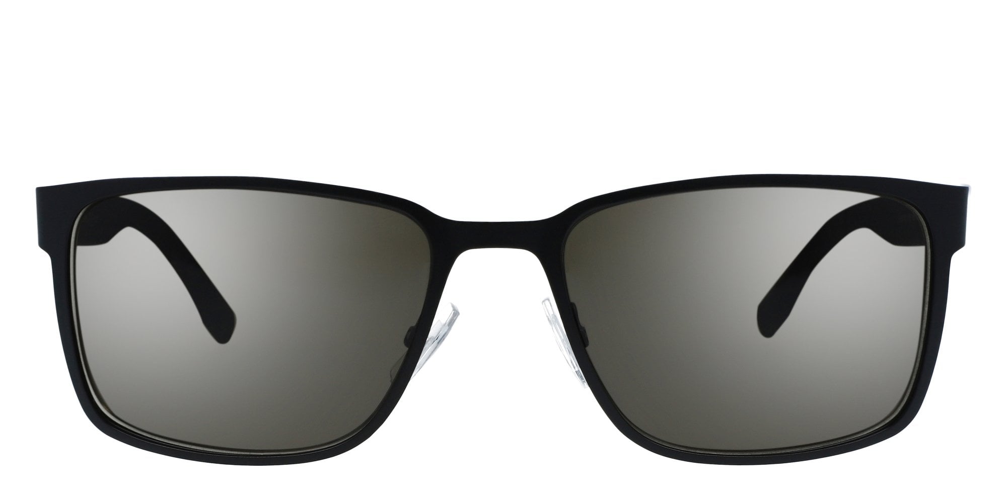 Black Carbon Hugo Boss Boss 0638/S Sunglasses — Rectangle | KITS