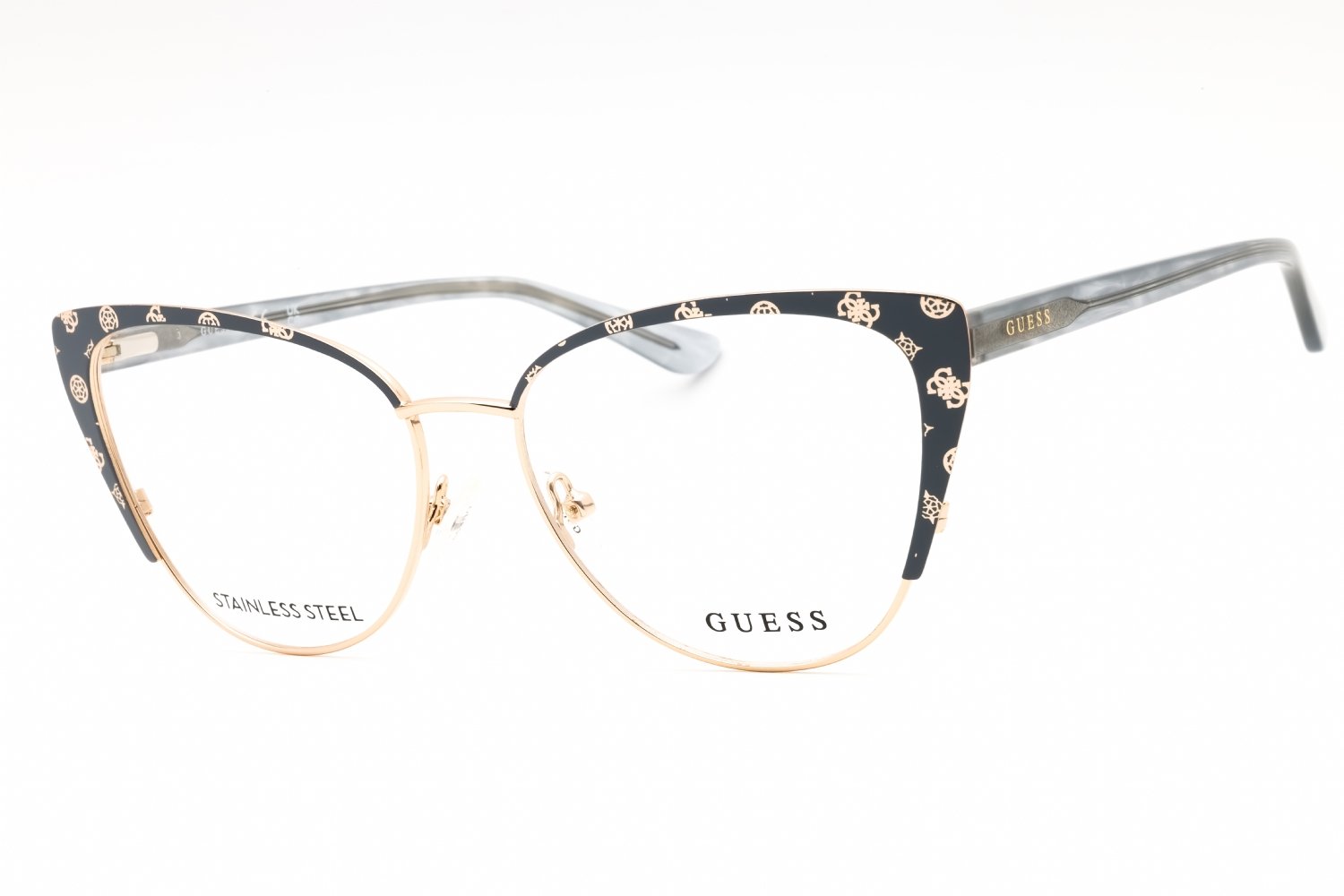メガネ Guess Guess By Marciano - GM50016 53001 - 001 GUESS BY MARCIANO GM50016 Eyeglasses Eye Glasses 001 Black