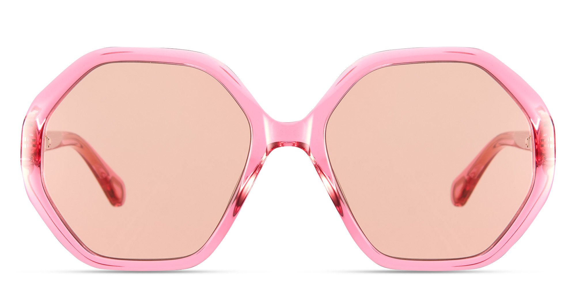 NWOT - Chloé Rimless Gradient Pink Sunglasses NWT Chloe Rosie 58mm Gradient Octagonal | Mercari main image 4