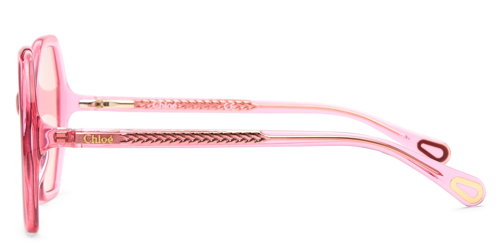 Pink Chloe CC0004S Sunglasses — Geometric | KITS