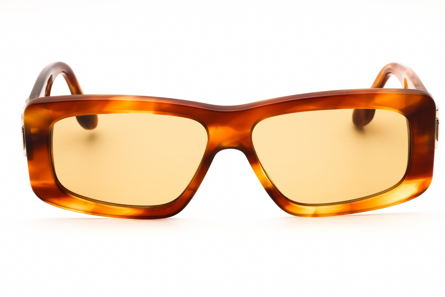 Victoria Beckham VB669S 223 Square Sunglasses – Striped Blonde Havana/Brown Victoria Beckham VB669S 223 Brown Sunglasses – Rectangular  main image 2