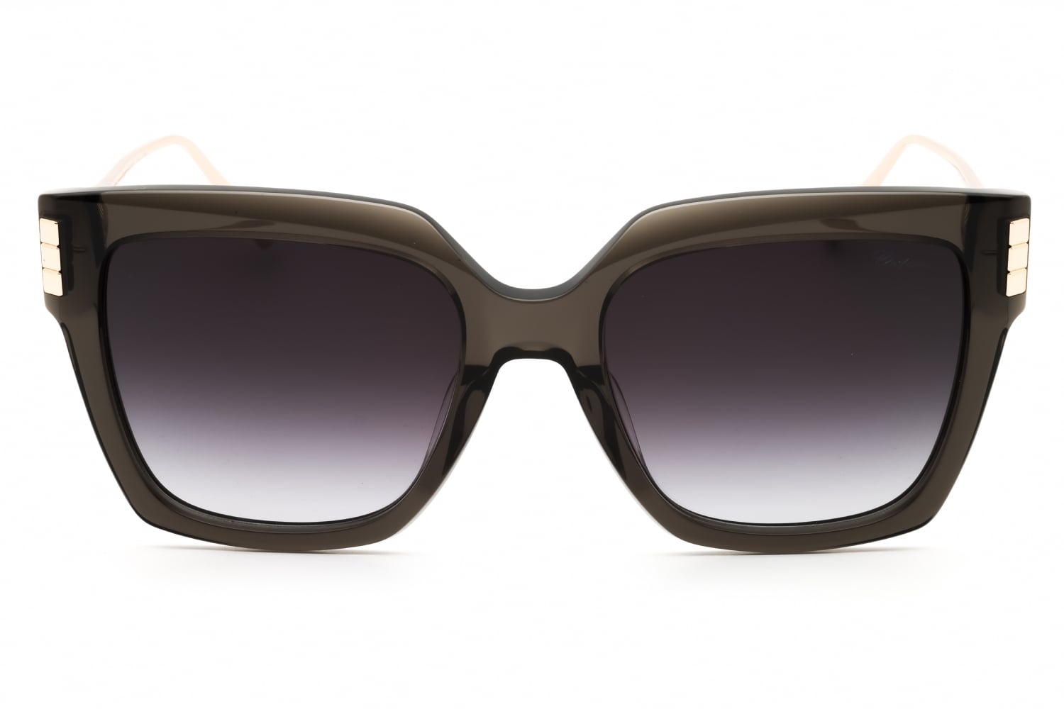 NEW Chopard Ice Cube SCH353 04GB Burgundy Women Luxury Sunglasses AUTHENTIC $780 Mohala Eyewear Sunglasses: Cherry Blossom Tortoise with  main image 3