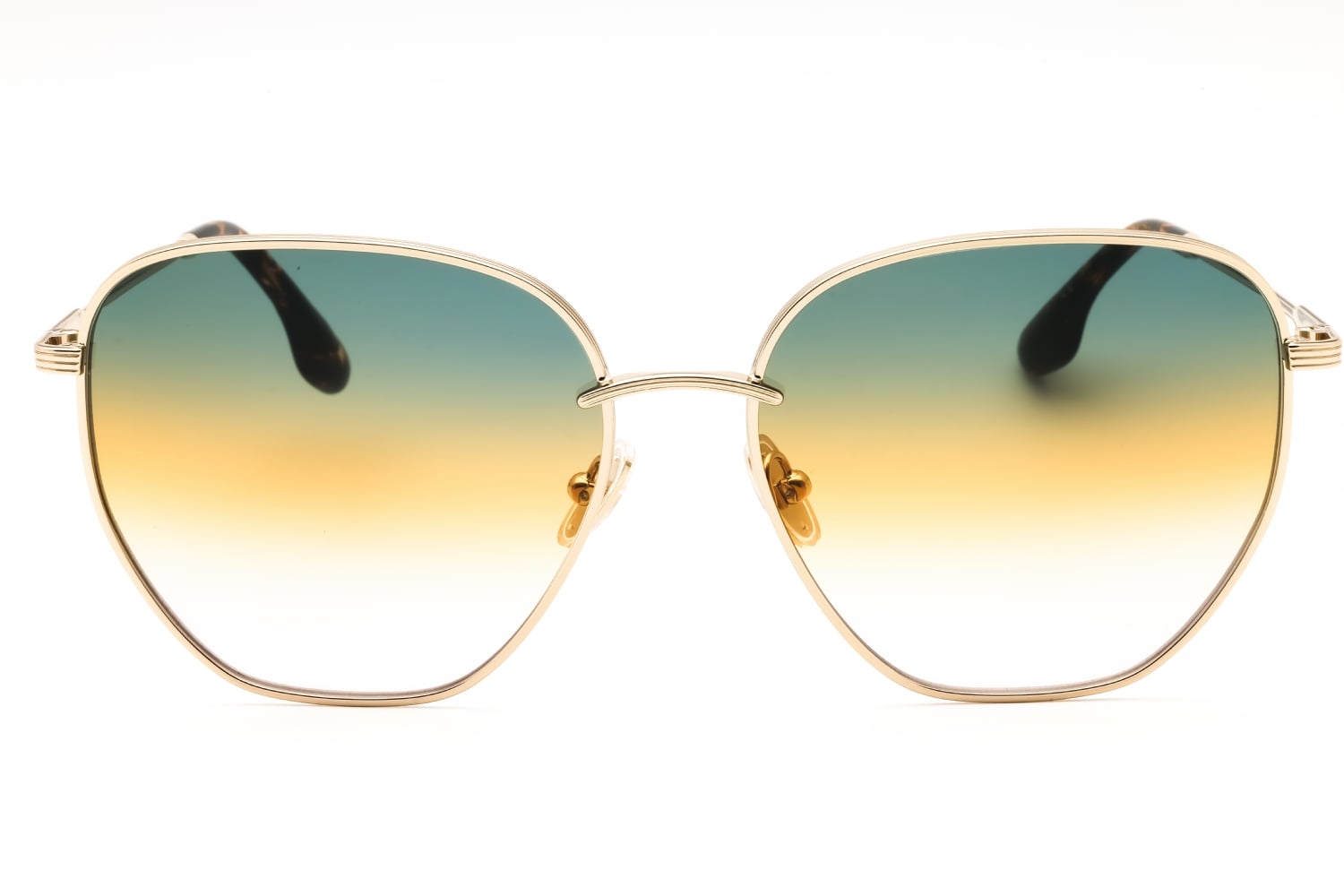 小物 VICTORIA BECKHAM SUNGLASSES VB219S Gold Victoria Beckham VB219S Sunglasses — Round | KITS