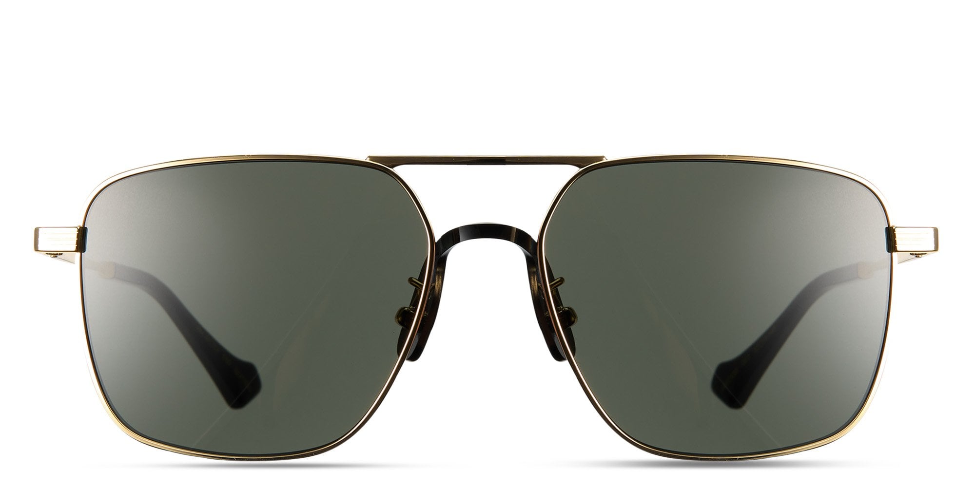 Gold Gucci GG0743S Sunglasses — Aviator | KITS