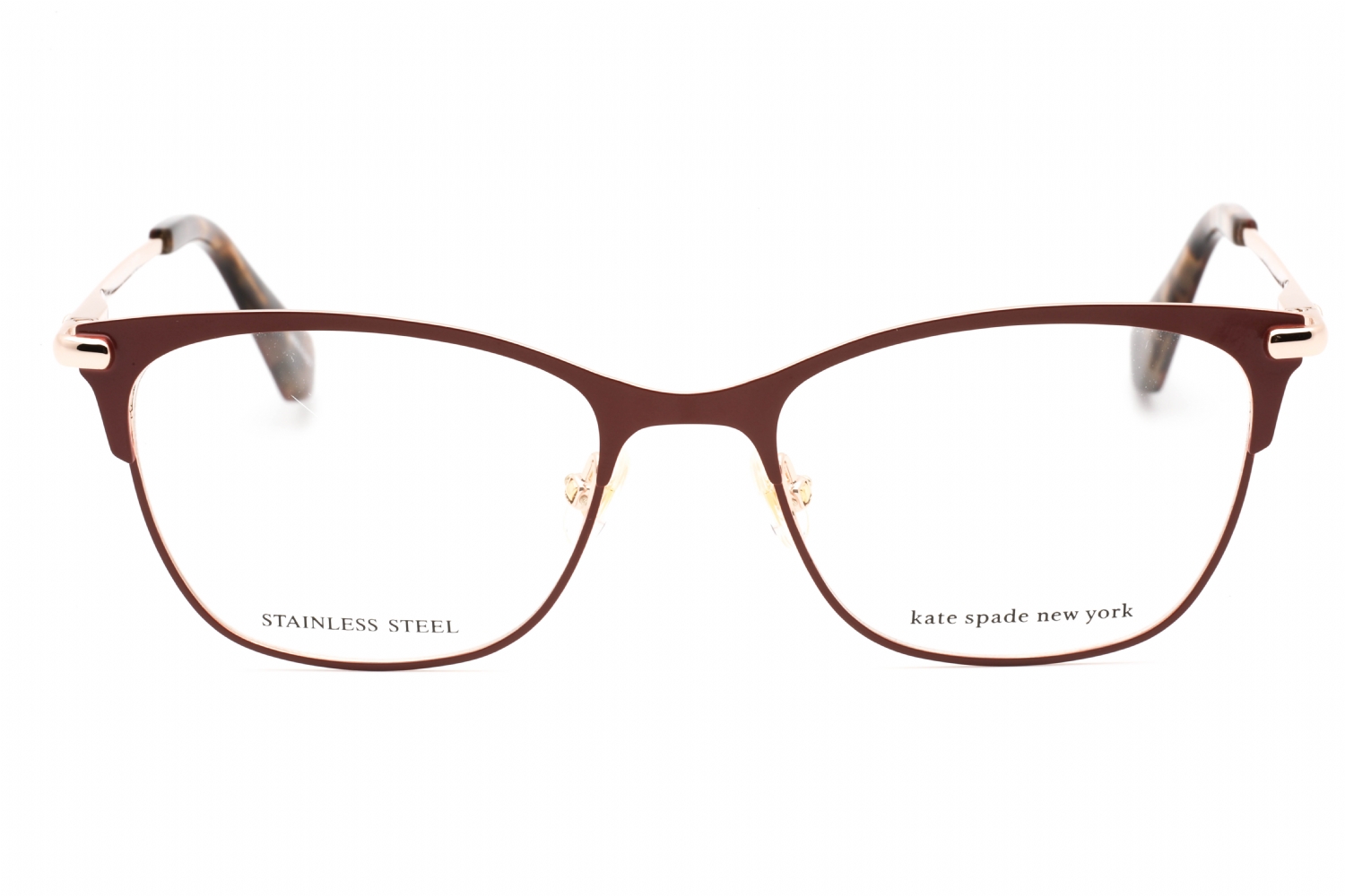 その他 Katie Kate Spade Evangeline/F Purple/Tortoise Eyeglasses