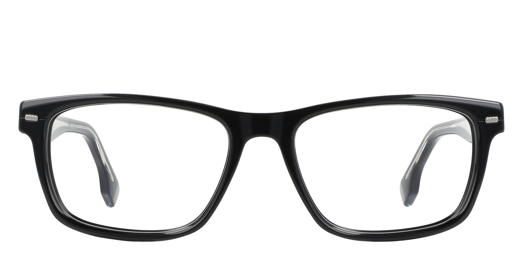 boss 一口目 Black Hugo Boss Boss 1354/U Eyeglasses — Rectangle | KITS