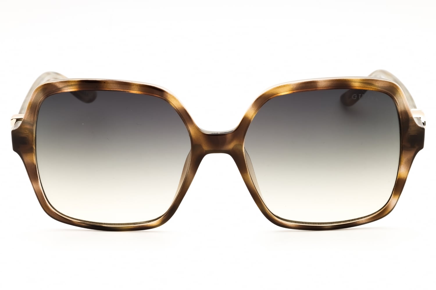 Guess Tortoiseshell and Gold Square Sunglasses Guess GO00033 52F Shield Sunglasses Brown Tortoise Gold  main image 2