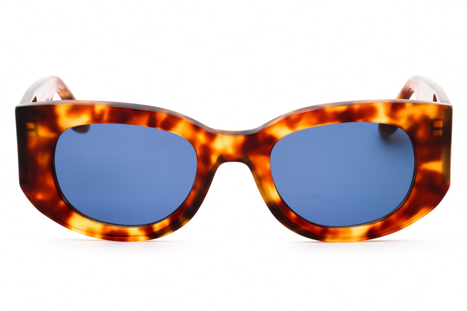 Victoria Beckham Blue and Brown Sunglasses Postalcontacts.com -- Victoria Beckham VB631S main image 3