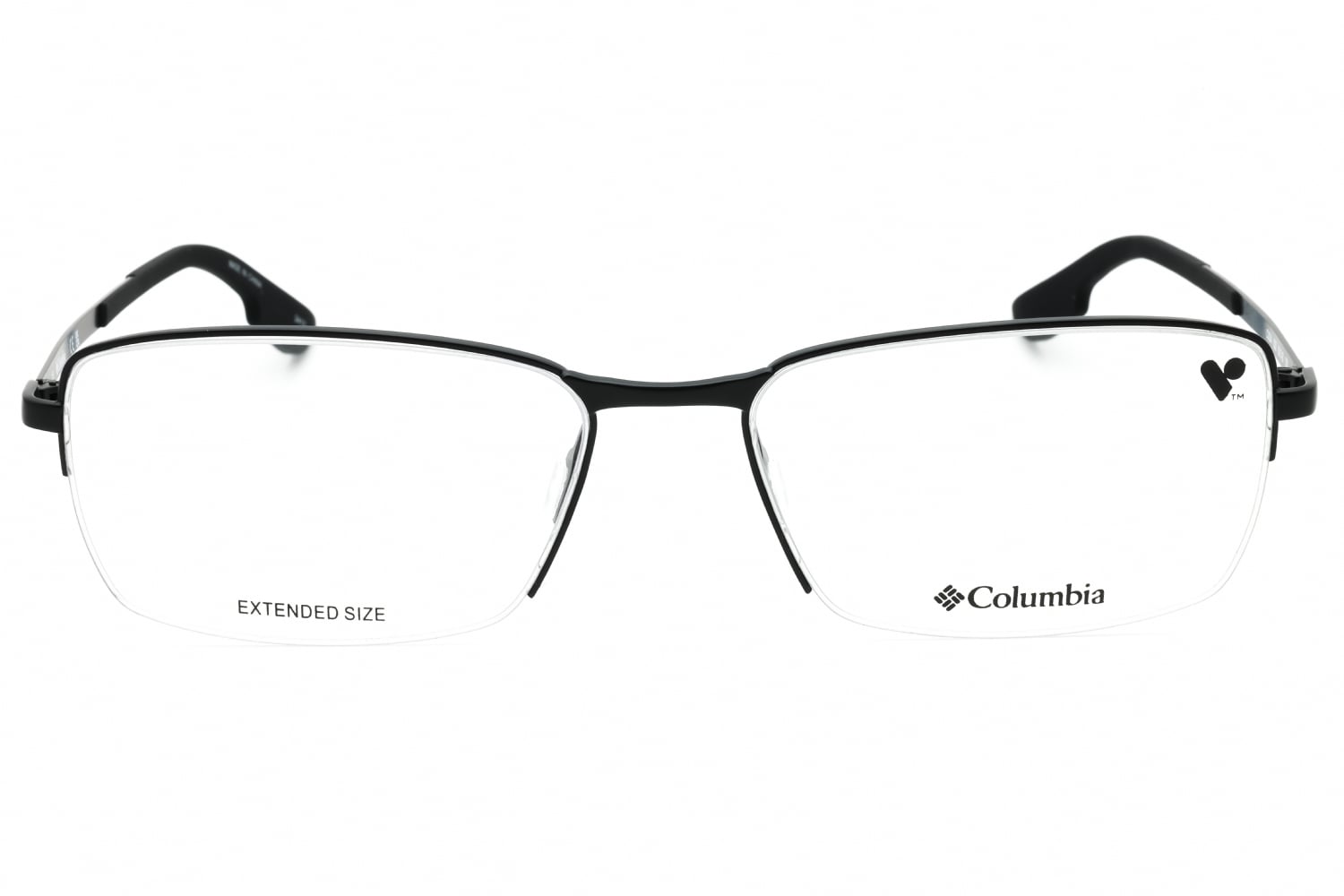 Satin Black Columbia C3034 Eyeglasses — Rectangle | KITS