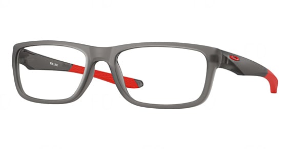 Satin Grey Smoke Oakley OY8033 KIN LINK Eyeglasses — Rectangle | KITS