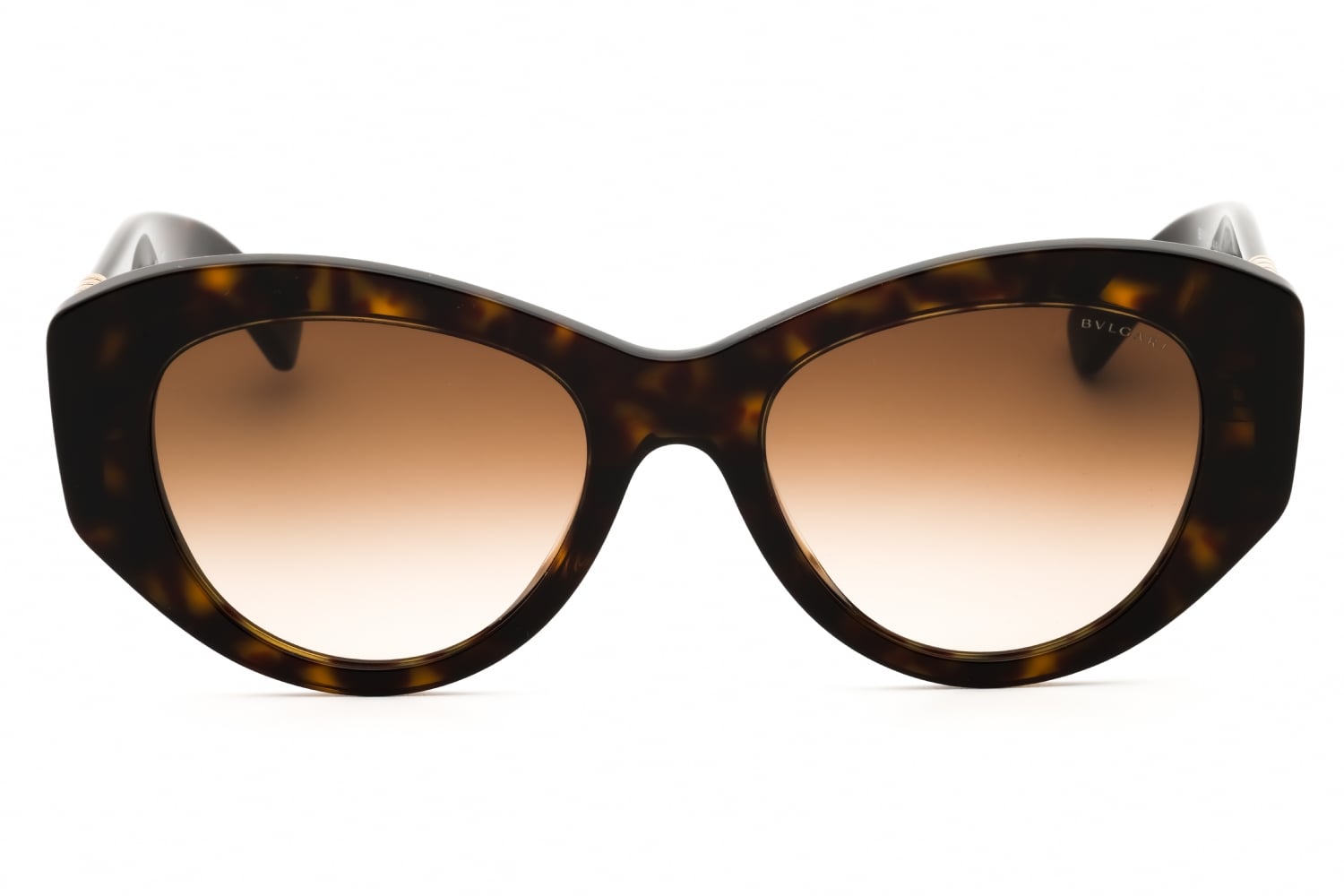 Dark Havana Bvlgari BV40050I TUBOGAS Sunglasses — Cat Eye | KITS