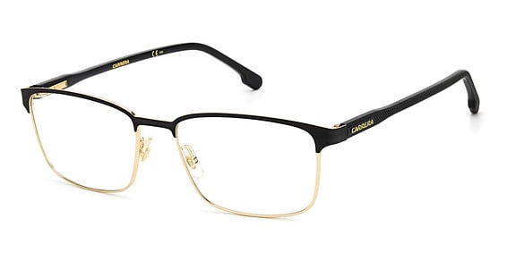 Carrera 262 - Black Gold, Metal, Rectangle frame