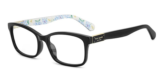 Kate Spade KS Lucyann 4/G - Black, Acetate, Rectangle frame