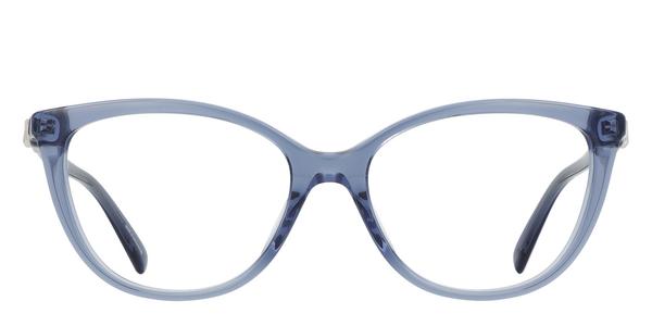 Michael Kors MK4109U Westminster - Blue Transparent, Acetate, Cat Eye frame