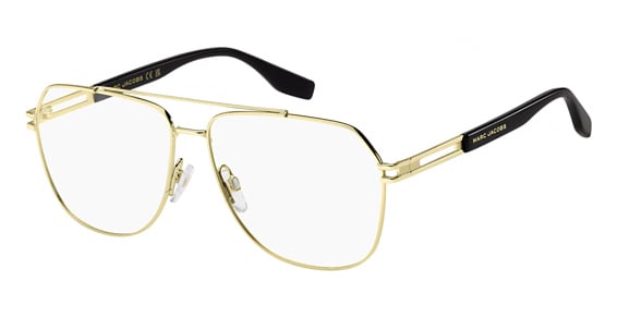 Marc Jacobs Marc 751 - Gold Black, Metal, Aviator frame