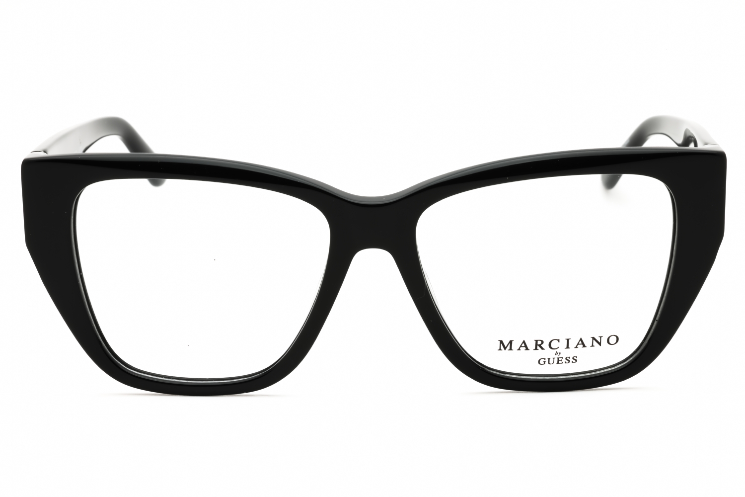 Guess GM50019 - Shiny Black, Acetate, Cat Eye frame