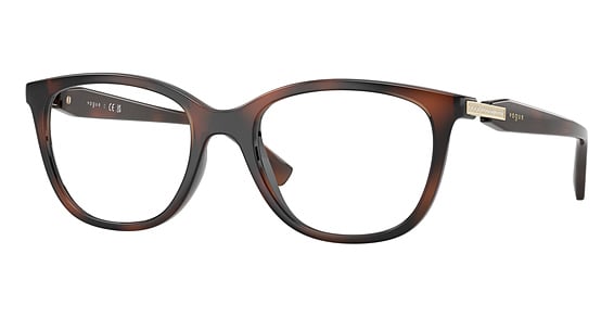 Vogue VO5679B - Brown Havana, Acetate, Oval frame