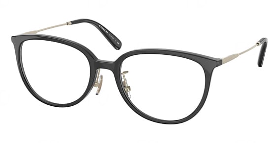 COACH HC6175D - Black, Acetate, Oval frame