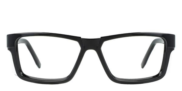 ArmouRx 5005 Safety Glasses - Black, Plastic, Rectangle frame