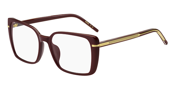 Hugo Boss Boss 1738/G - Burgundy, Acetate, Rectangle frame