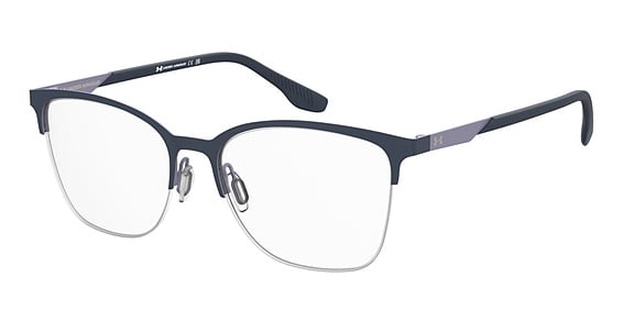 Under Armour UA 5082/G - Grey Blue, Stainless Steel, Rectangle frame