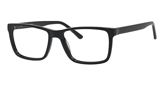 Liz Claiborne CB 312/XL - Black, Acetate, Rectangle frame