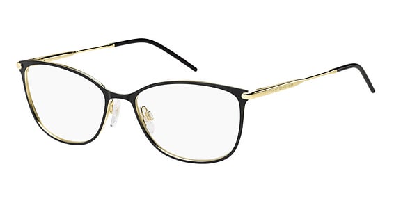 Tommy Hilfiger TH 1637/US - Black Gold, Stainless Steel, Cat Eye frame