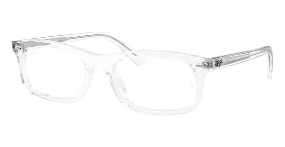 Ray-Ban RX5450F - Transparent, Plastic, Rectangle frame