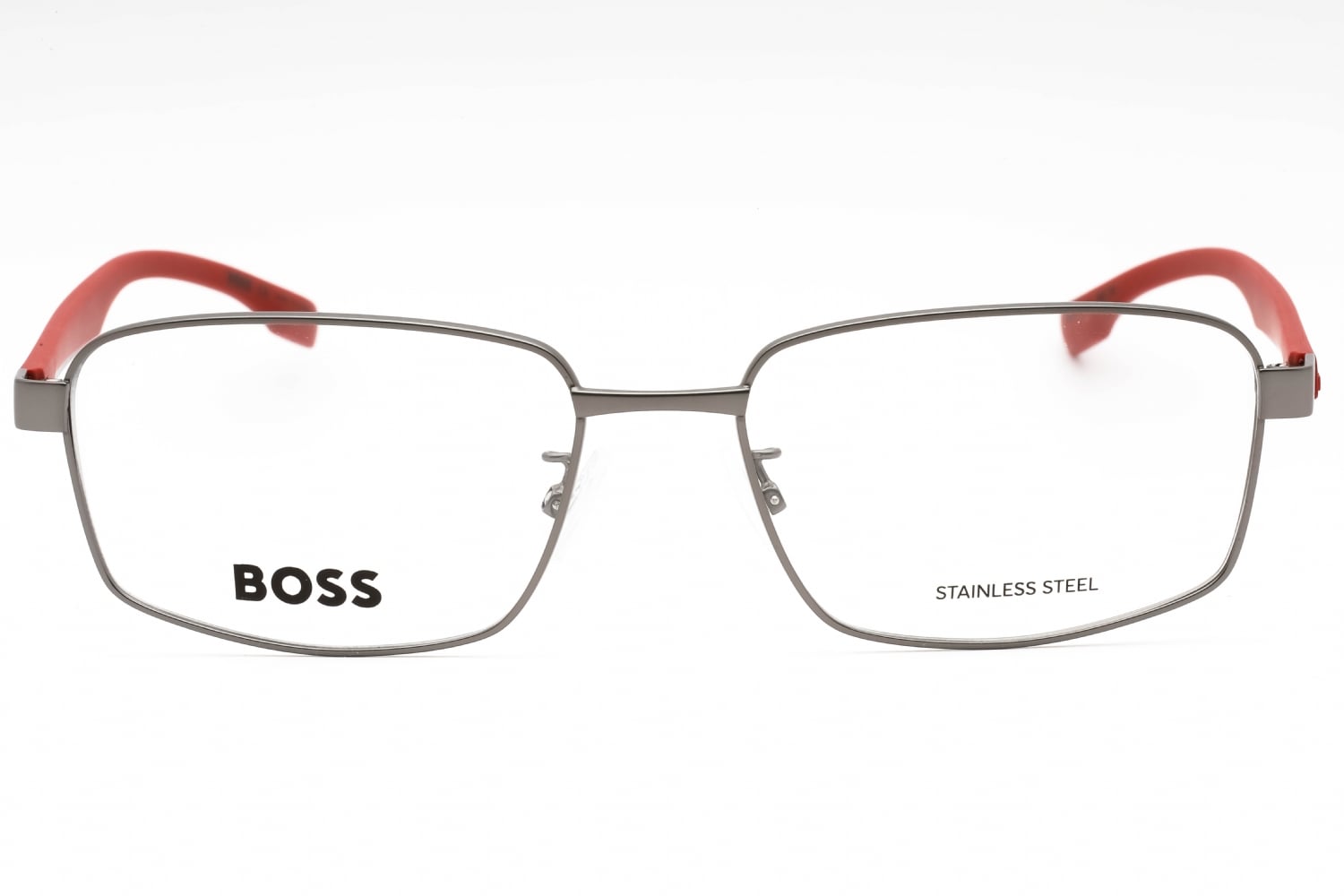 Hugo Boss BOSS 1470/F - MT DK Ruthenium, Metal, Rectangle frame