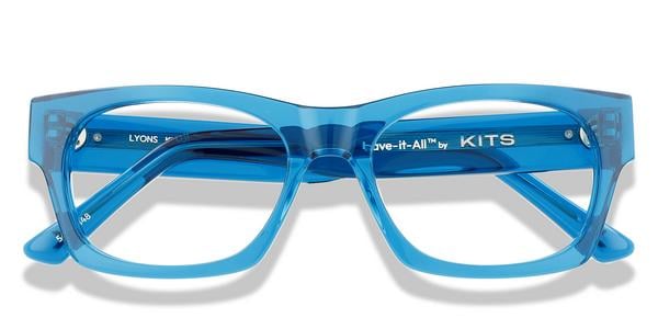 KITS Lyons - Teal, Acetate, D Frame frame
