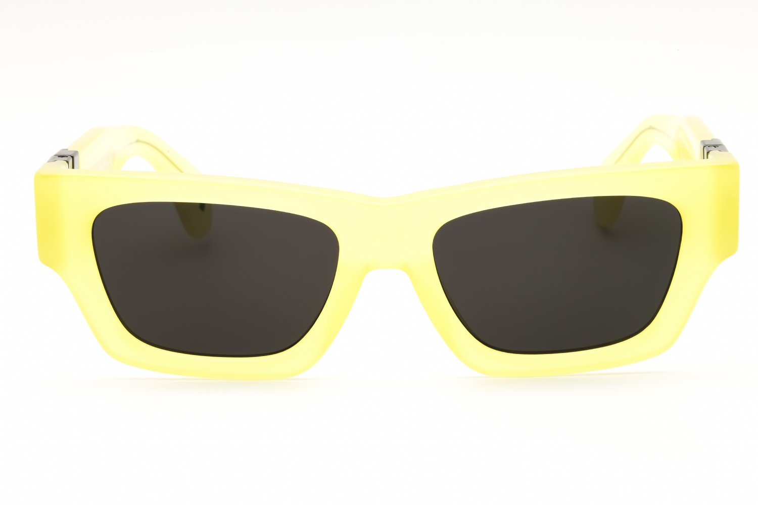 Palm Angels MAGNOLIA - Yellow, Acetate, Rectangle frame