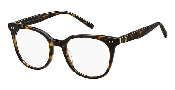 Tommy Hilfiger TH 2160 - Havana, Acetate, Rectangle frame