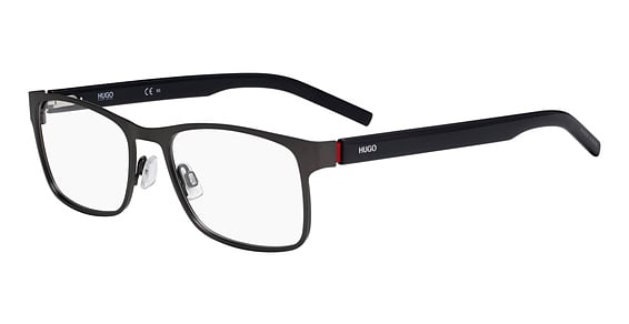 HUGO HG 1015 - Matte Grey, Stainless Steel, Rectangle frame