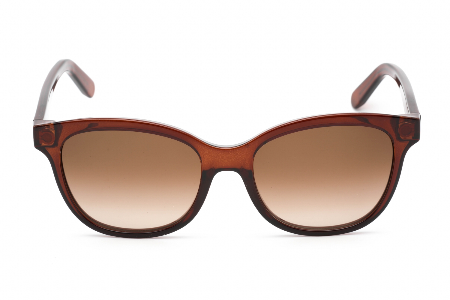 Salvatore Ferragamo SF834S - Crystal Brown, Acetate, Oval frame
