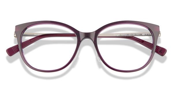 KITS Exige - Purple, Mixed Materials, Cat Eye frame