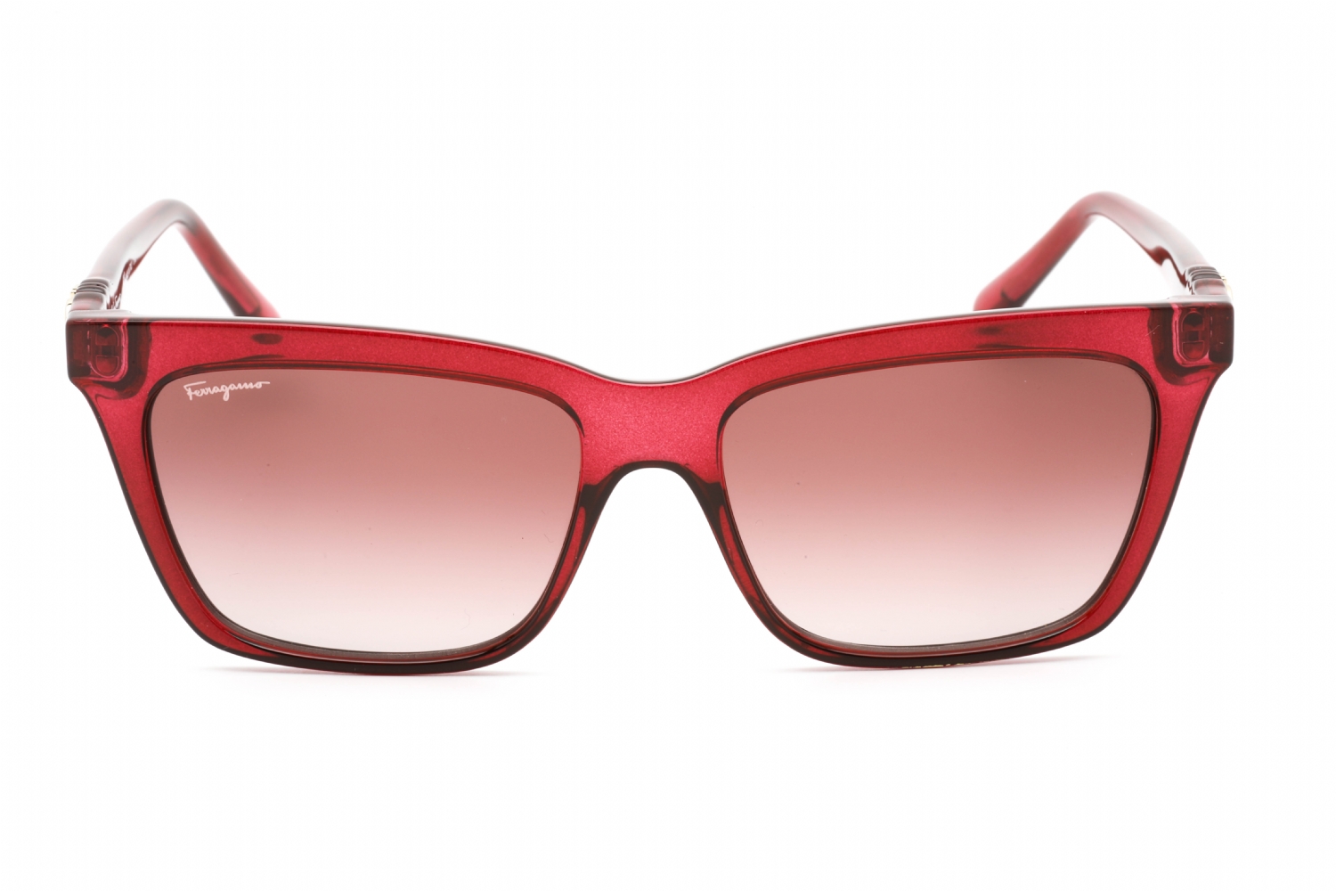 Salvatore Ferragamo SF1027S - Crystal Wine, Acetate, Rectangle frame