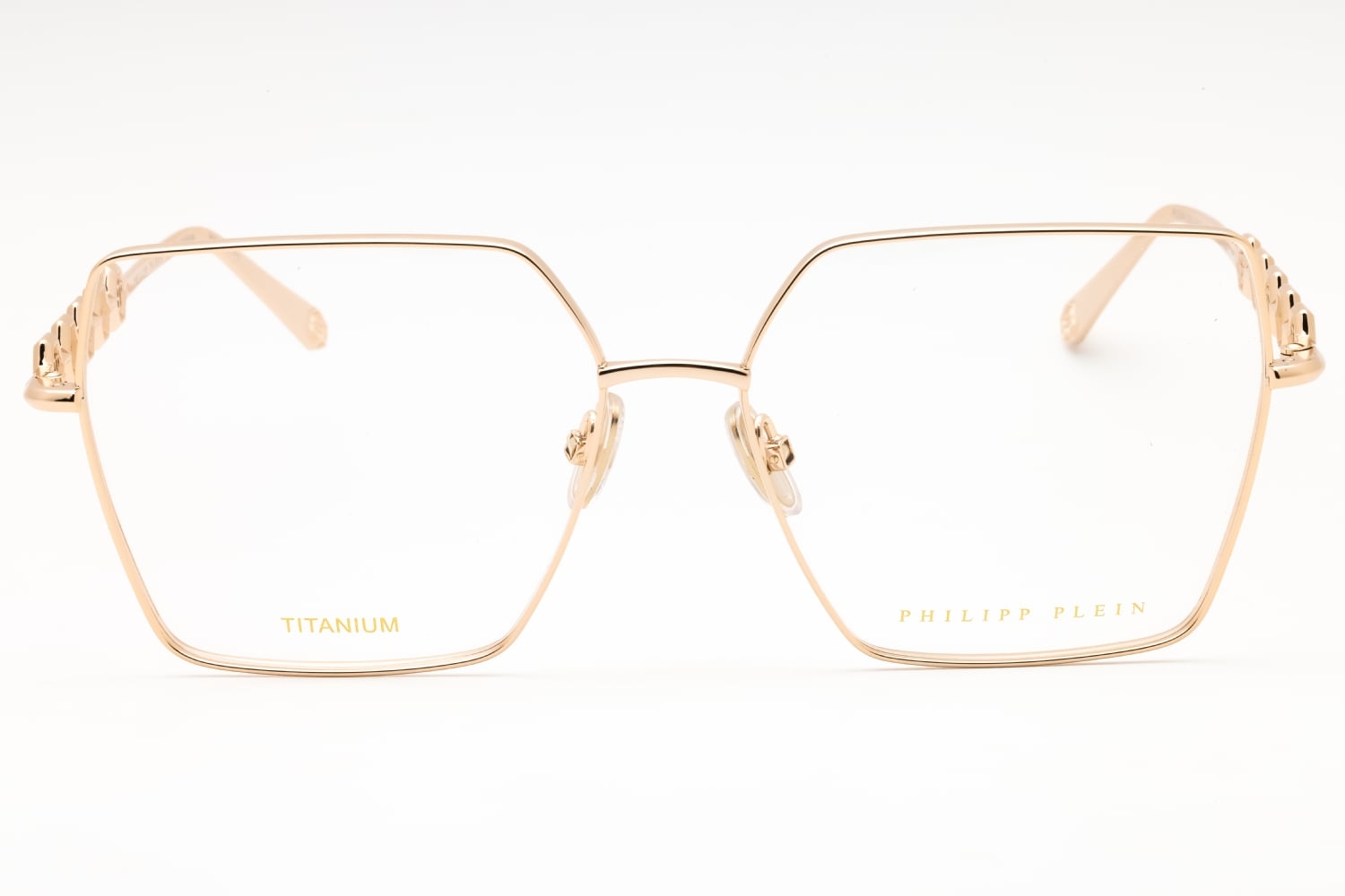Philipp Plein VPP071M - Shiny Rose Gold, Metal, Rectangle frame