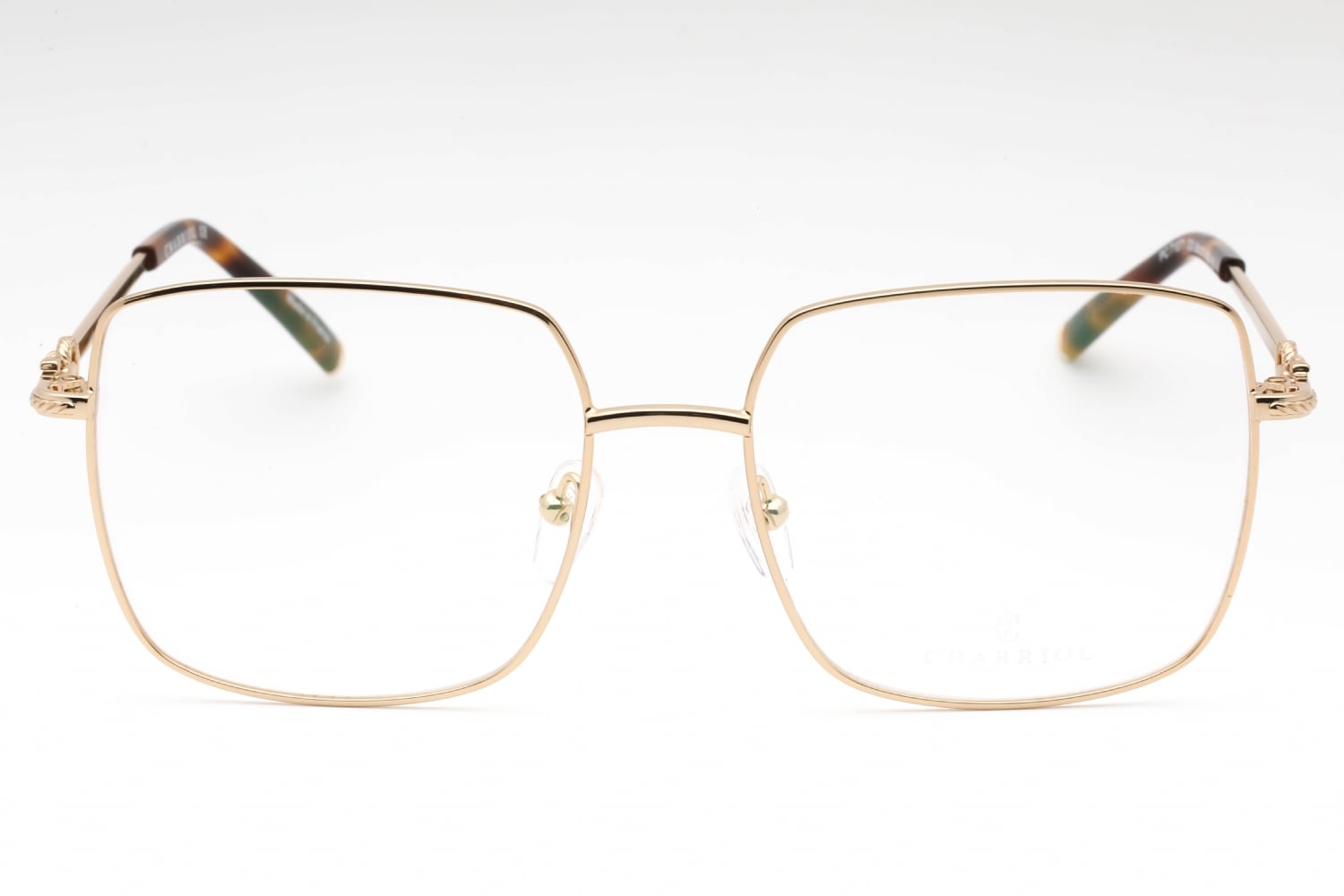 Charriol PC71071 - Shiny Gold/tortoise, Metal, Rectangle frame