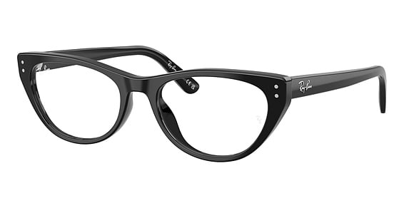 Ray-Ban RX5449D - Black, Plastic, Cat Eye frame