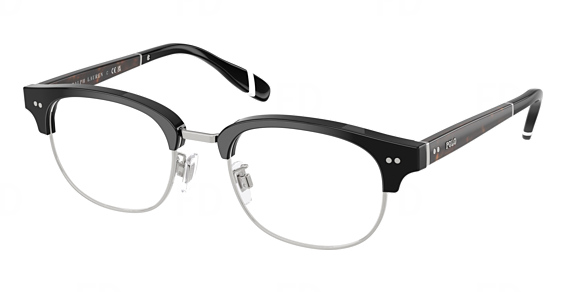 Polo PH2298D - Shiny Black, Plastic, Oval frame