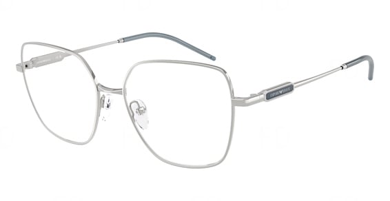 Emporio Armani EA1192 - Shiny Silver, Metal, Mixed Shapes frame