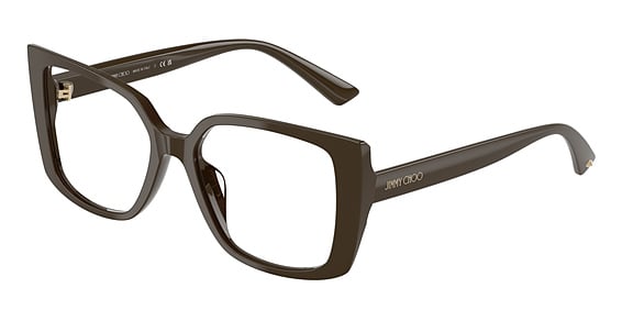 Jimmy Choo JC3024U - Caper Green, Plastic, Rectangle frame