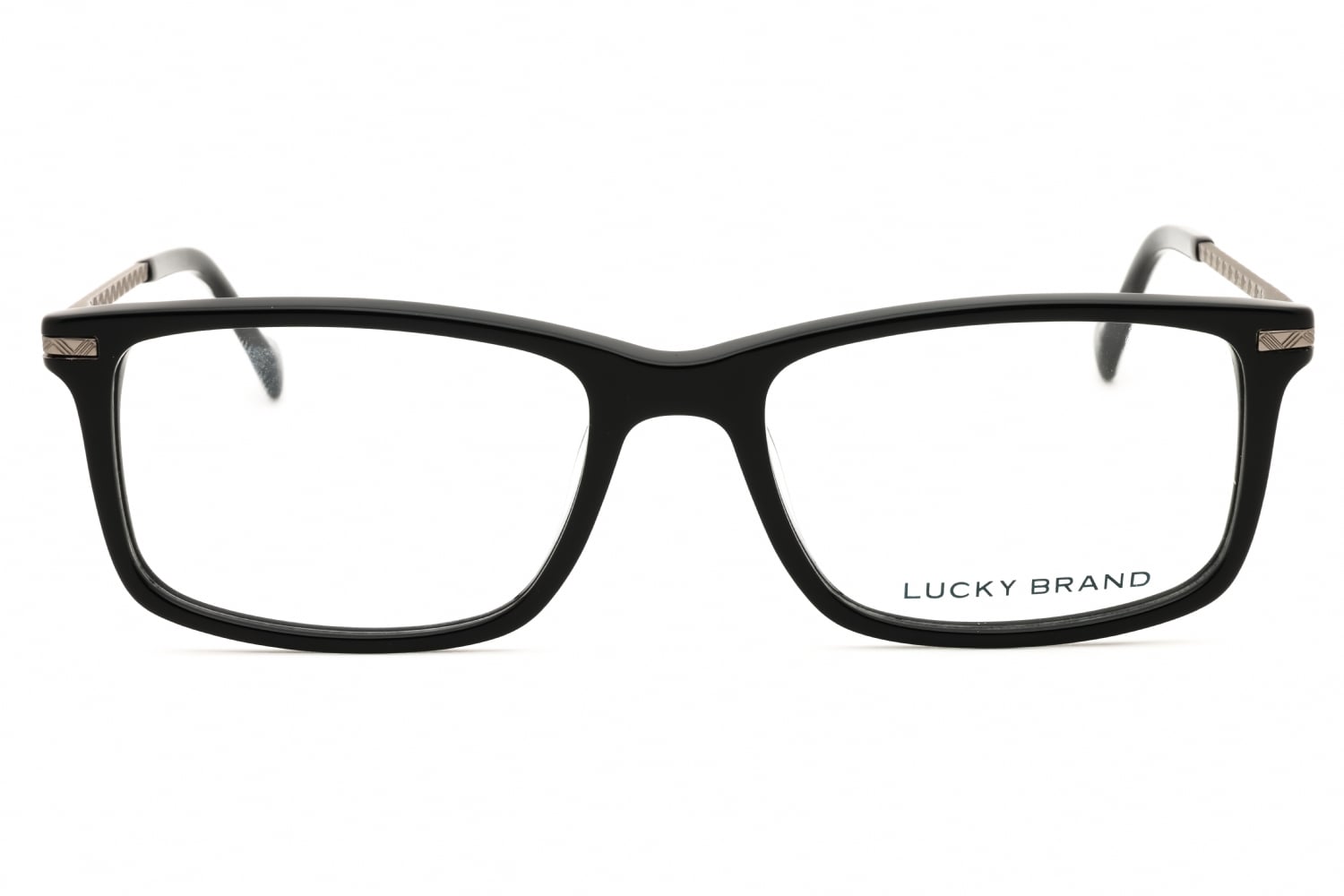 Lucky Brand VLBD423 - Black, Acetate, Rectangle frame