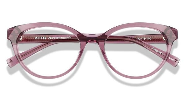 KITS Jade - Purple, Acetate, Cat Eye frame