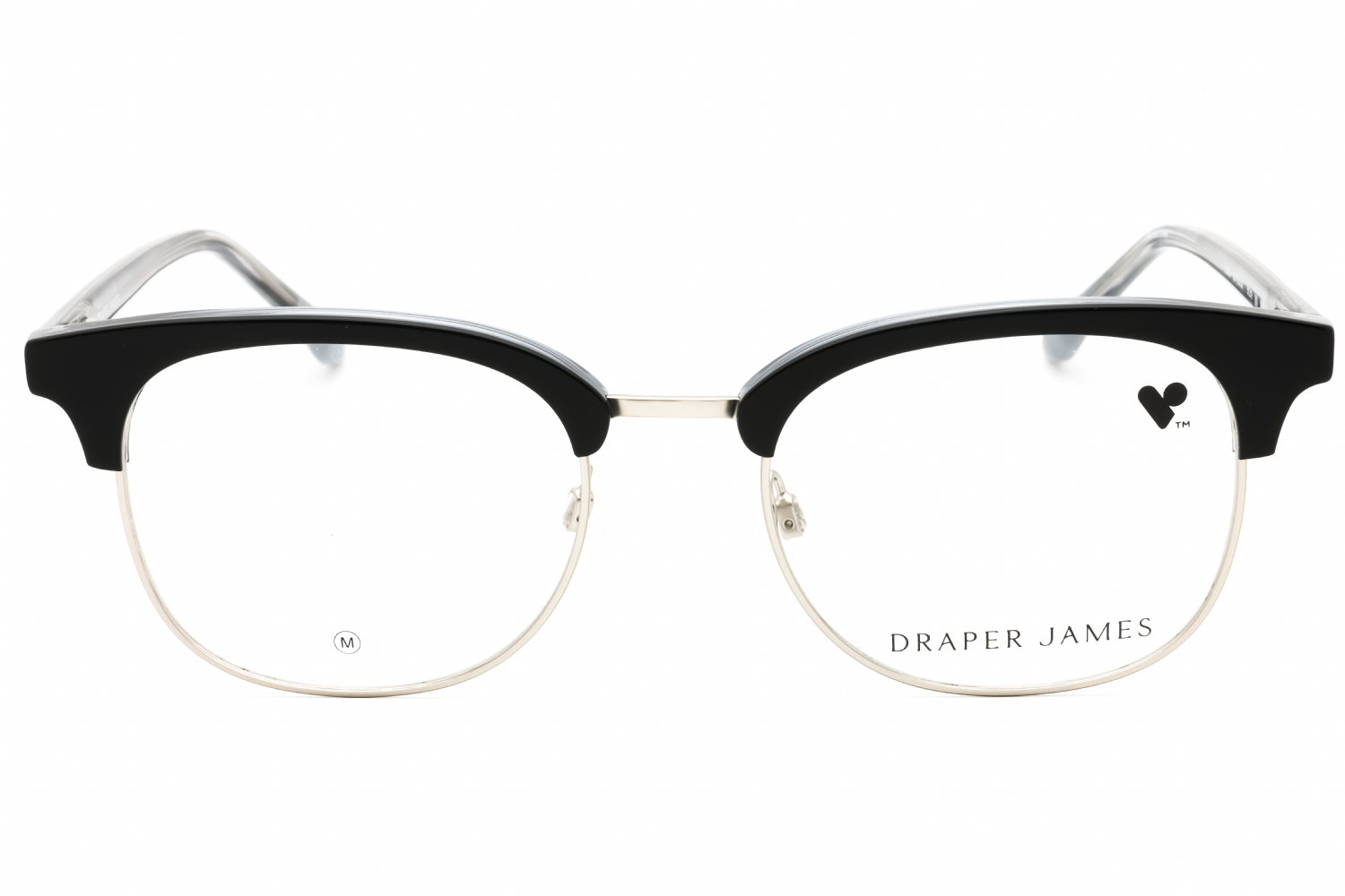 Draper James DJ5055 - Black, Metal, Rectangle frame