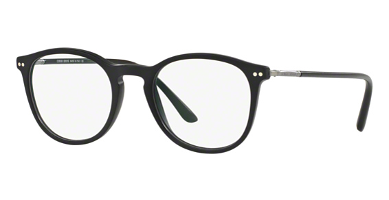 Giorgio Armani AR7125 - Matte Black, Plastic, Round frame