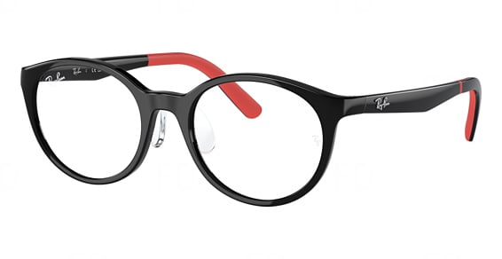 Ray-Ban RY1625D - Black, Acetate, Oval frame