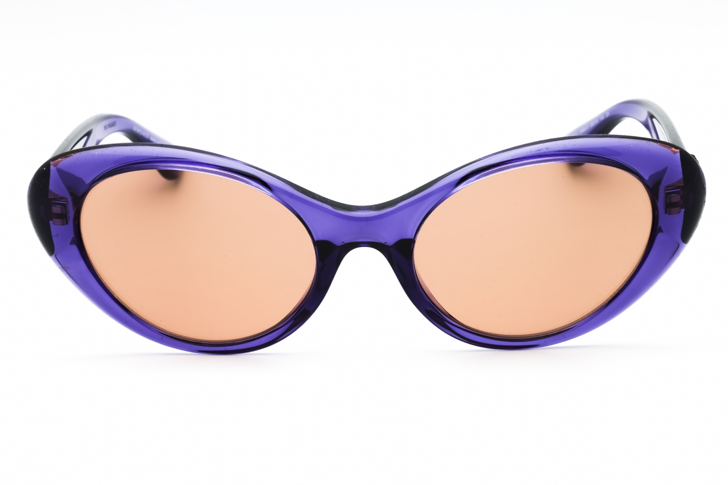 Versace 0VE4455U - Purple Transparent, Plastic, Cat Eye frame