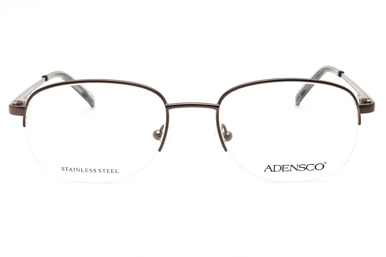 Adensco AD 140 - Ruthenium, Metal, Oval frame